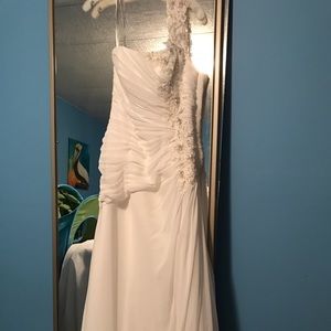 David’s Bridal wedding dress